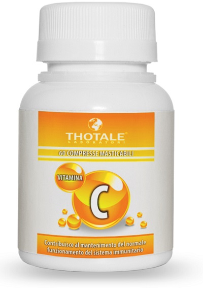 THOTALE VITAMINA C 60 COMPRESSE MASTICABILI - Fontenova srl