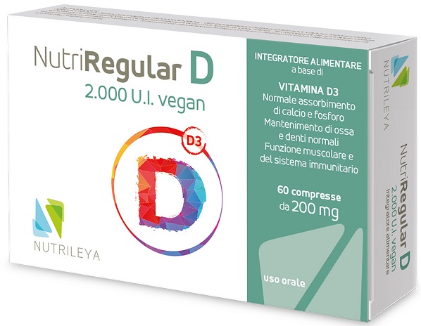 NUTRIREGULAR D 2000UI 60 COMPRESSE - Fontenova srl