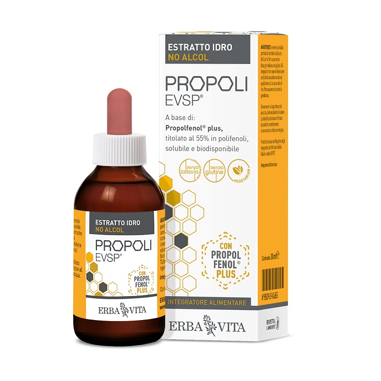 PROPOLI EVSP ESTRATTO IDRO NO ALCOL 30 ML - Fontenova srl