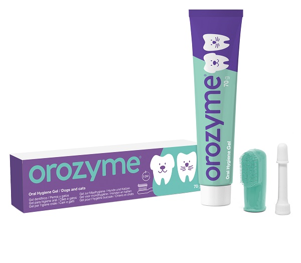 OROZYME GEL IGIENE ORALE 70 G CON TUBO APPLICATORE E SPAZZOLINO - Fontenova srl