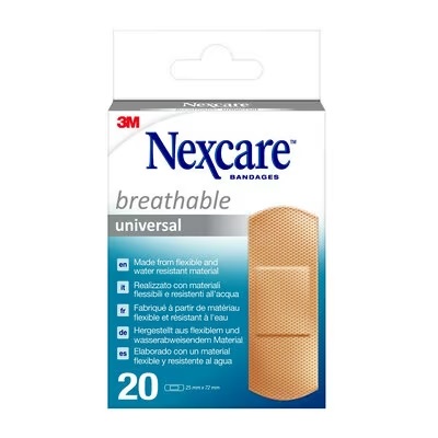 CEROTTO PREPARATO NEXCARE UNIVERSAL N0320NS-0 19X72MM 20 PEZZI - Fontenova srl