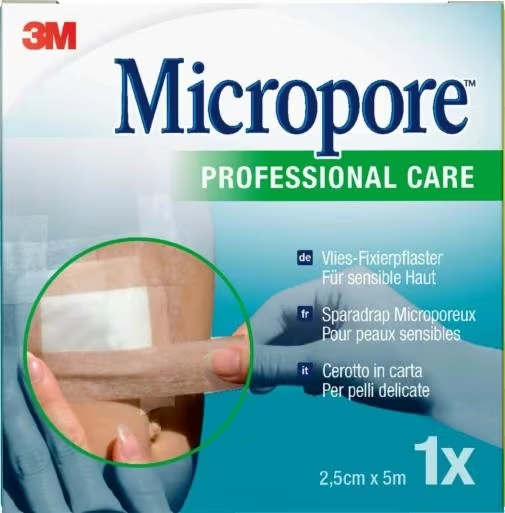CEROTTO IN CARTA MICROPORE SURGICAL TAPE M5X25MM DISPENSER - Fontenova srl