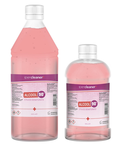 ALCOOL ETILICO DENATURATO 90% 1000 ML - Fontenova srl