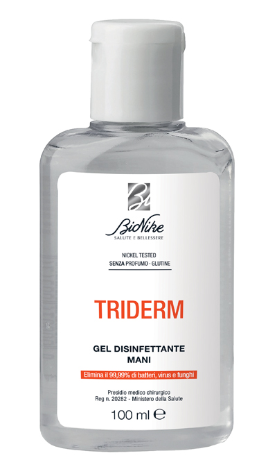 TRIDERM GEL DISINFETTANTE MANI 100 ML - Fontenova srl