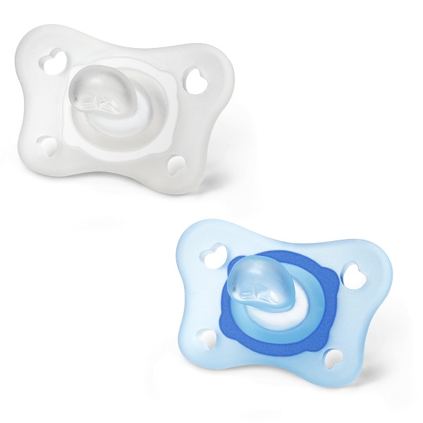 CHICCO GOMMOTTINO BOY SILICONE 0-2 MESI 2 PEZZI ITA C - Fontenova srl