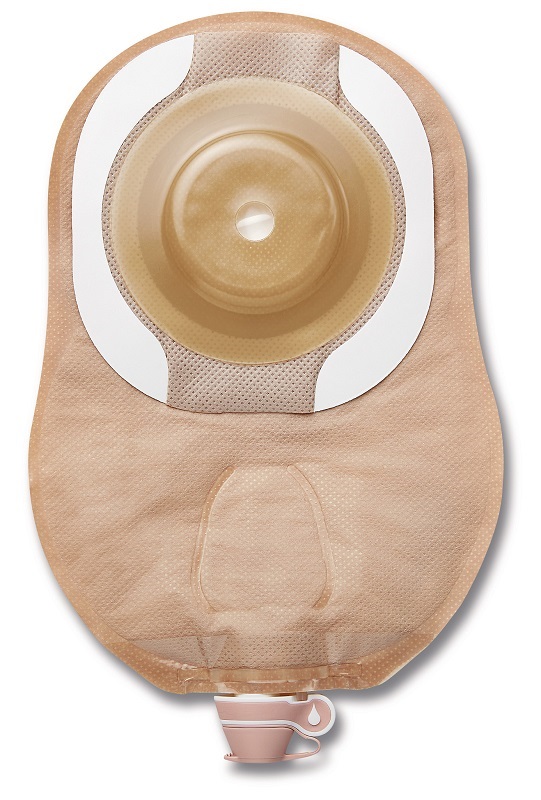 MODERMA FLEX CERAPLUS SACCA APERTA CONVESSA SOFT MIDI PER UROSTOMIA TRASPARENTE B/A RITAGLIABILE 13-55 MM - Fontenova srl