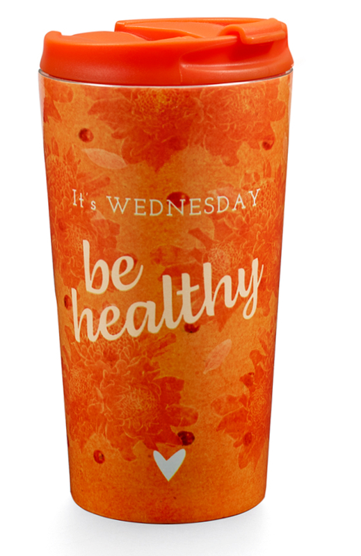 NEAVITA URBAN MUG THERMOS WEEKLY TEA WEDNESDAY DA 380 ML - Fontenova srl
