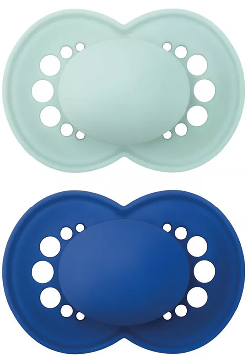 MAM SUCCHIETTO ORIGINAL NIGHT 16+ SILICONE MASCHIO 2 PEZZI - Fontenova srl