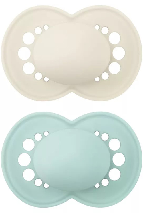 MAM ORIGINAL 6+ SILICONE NEUTRO 2 PEZZI - Fontenova srl