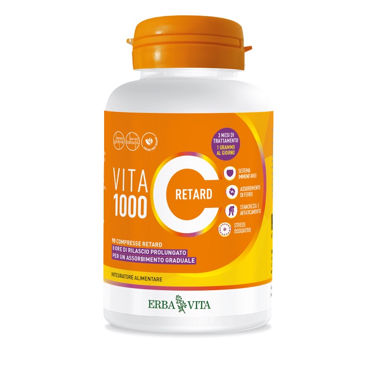 VITA C 1000 RETARD 90 COMPRESSE - Fontenova srl