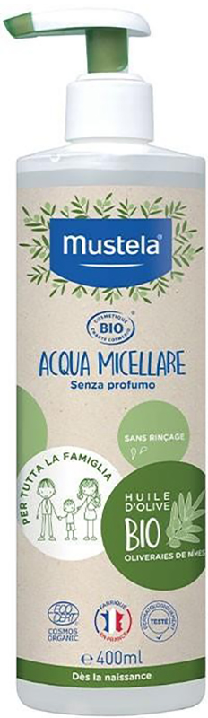 MUSTELA ACQUA MICELLARE BIO 400 ML - Fontenova srl