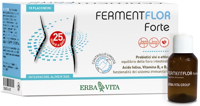 FERMENTFLOR FORTE 10 FLACONCINI - Fontenova srl