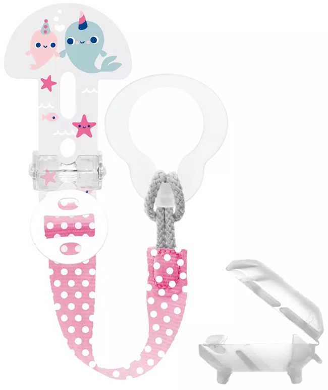 MAM CLIP IT&COVER PORTASUCCHIETTO 0+ FEMMINA - Fontenova srl