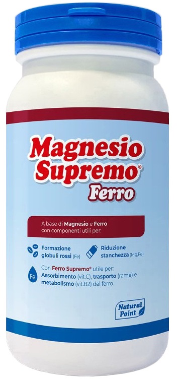 MAGNESIO SUPREMO FERRO 150 G - Fontenova srl