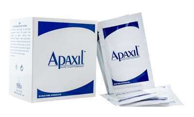 APAXIL SALVIETTE ANTITRASPIRANTI 20 BUSTINE - Fontenova srl