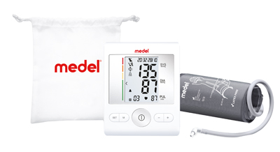 MEDEL SENSE MISURATORE DI PRESSIONE AUTOMATICO CON ADATTATORE - Fontenova srl