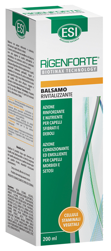 ESI RIGENFORTE BALSAMO RIVITALIZZANTE 200 ML - Fontenova srl