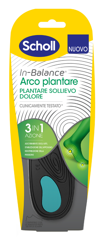 SCHOLL PLANTARE ARCO M 2 PEZZI - Fontenova srl