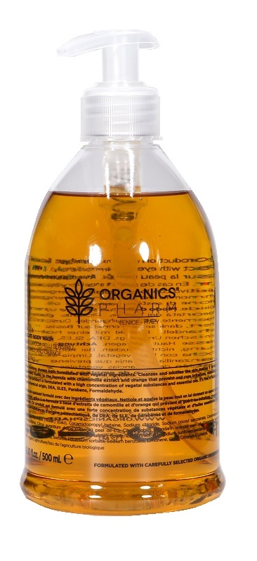 ORGANICS PHARM DELICATE BODY WASH 500 ML - Fontenova srl