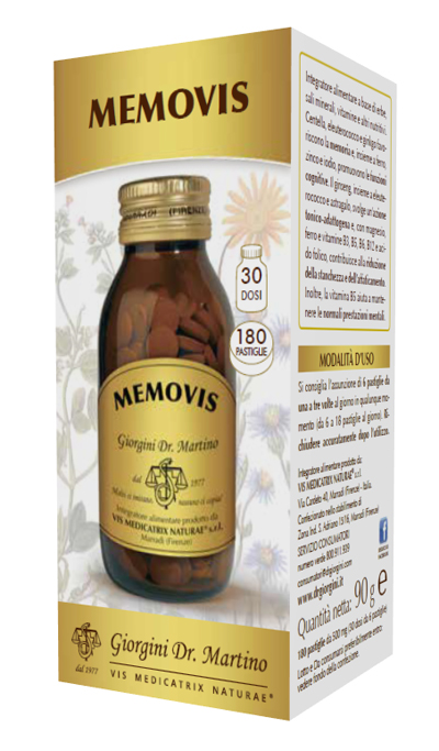 MEMOVIS 180 PASTIGLIE - Fontenova srl