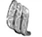 BJT222 ORECCHINI MET CURL STAINLESS STEEL - Fontenova srl