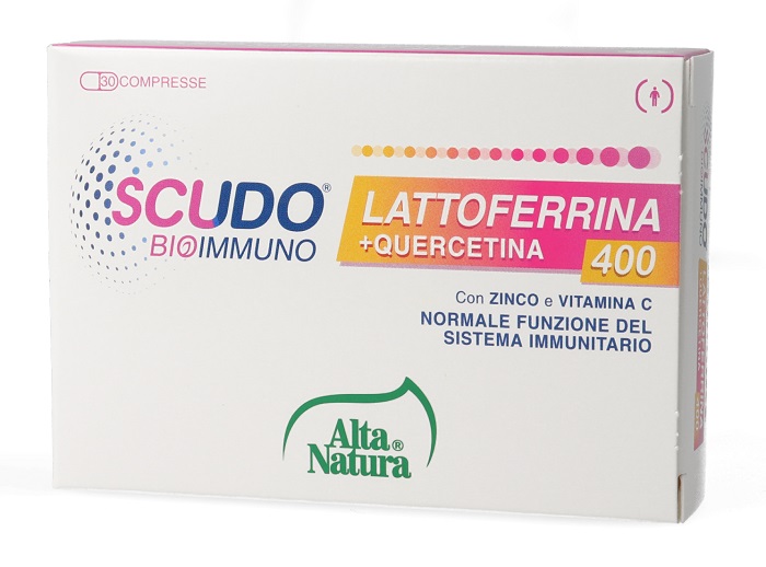 SCUDO LATTOFERRINA + QUERCETINA 400 30 COMPRESSE - Fontenova srl