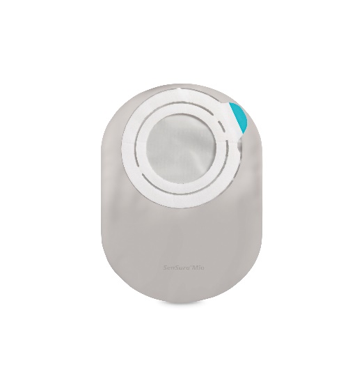 SENSURA MIO FLEX SISTEMA 2 PEZZI CON AGGANCIO ADESIVO SACCA COLOSTOMIA A FONDO CHIUSO RIVESTITA 50MM DA 110 ML 30 PEZZI - Fontenova srl