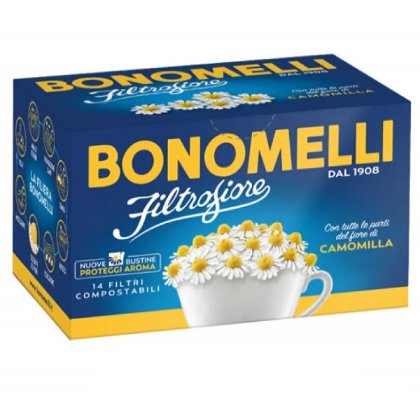 CAMOMILLA FILTRO FIORE 14 FILTRI - Fontenova srl
