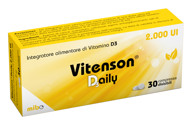 VITENSON DAILY D3 2000 UI 30 COMPRESSE DIVISIBILI - Fontenova srl