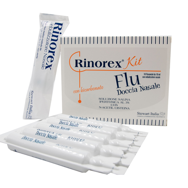 RINOREX FLU DOCCIA KIT - Fontenova srl
