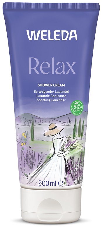 WELEDA RELAX DOCCIA CREMOSA LAVANDA 200 ML - Fontenova srl
