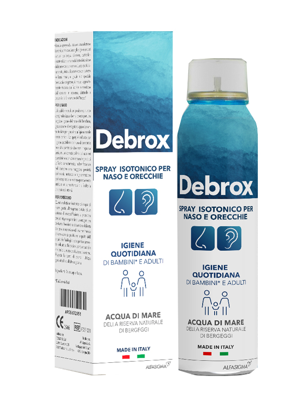 DEBROX SPRAY NASO ORECCHIE B/A 125ML - Fontenova srl