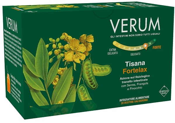 VERUM FORTELAX TISANA 20 FILTRI - Fontenova srl