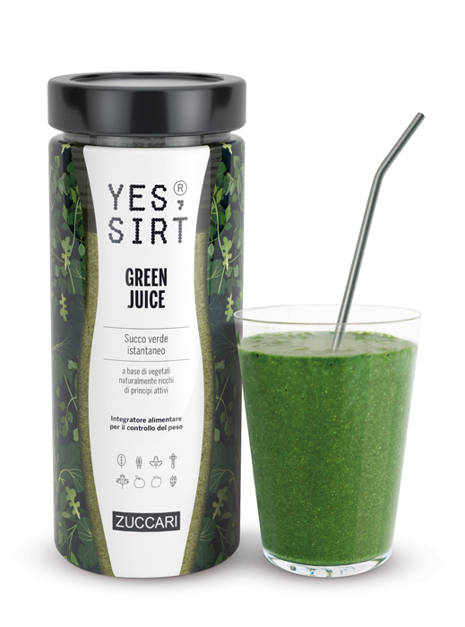 YES SIRT GREEN JUICE 280 G - Fontenova srl