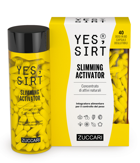 YES SIRT SLIMMING ACTIVATOR 80 CAPSULE 300MG - Fontenova srl