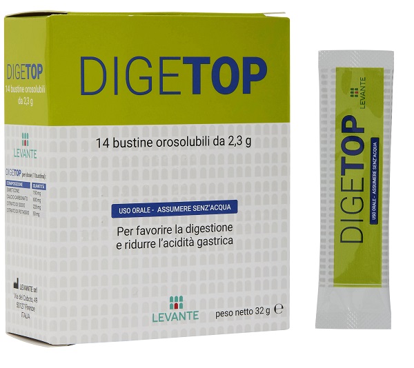 DIGETOP 14 BUSTINE OROSOLUBILI 2,3 G - Fontenova srl