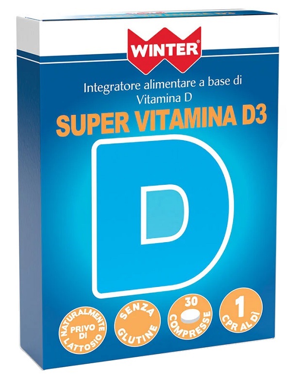 WINTER SUPER VITAMINA D3 30 COMPRESSE - Fontenova srl