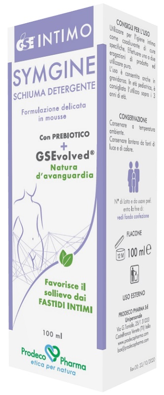 GSE INTIMO SYMGINE SCHIUMA DETERGENTE 100 ML - Fontenova srl