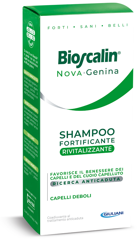 BIOSCALIN NOVA GENINA SHAMPOO FORTIFICANTE RIVITALIZZANTE 200 ML - Fontenova srl