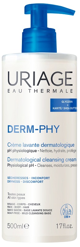 URIAGE DERM-PHY CREME LAVANTE 500 ML - Fontenova srl
