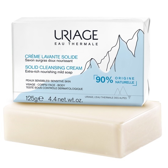 URIAGE CREME LAVANTE SOLIDE DERMATOLOGIQUE 125 G CREMA LAVANTE SOLIDA DERMATOLOGICA - Fontenova srl