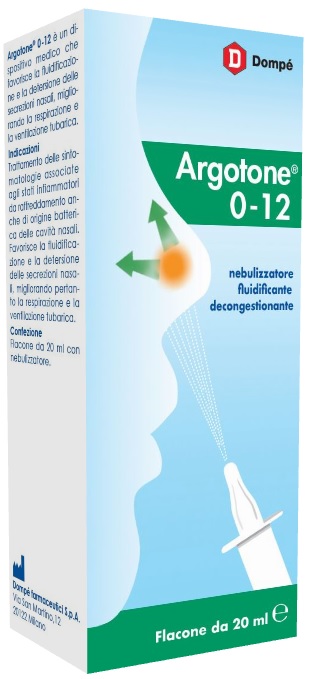ARGOTONE 0-12 SPRAY NASALE 20 ML - Fontenova srl