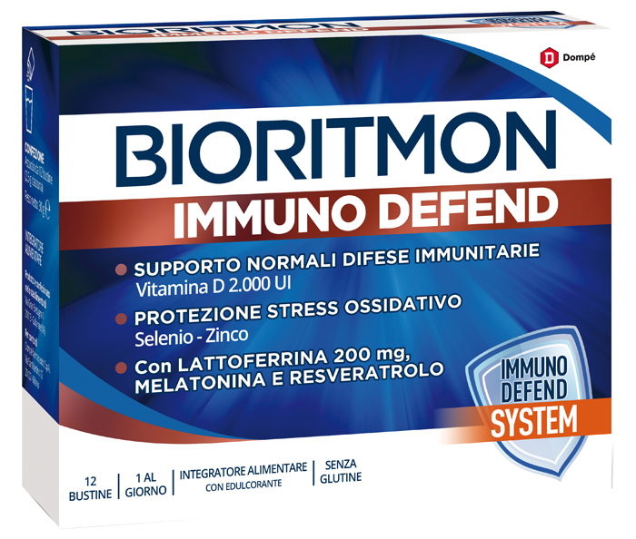 BIORITMON IMMUNO DEFEND 12 BUSTINE - Fontenova srl
