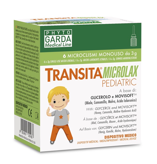 TRANSITA MICROLAX PEDIATRIC 6 MICROCLISMI DA 3 G - Fontenova srl