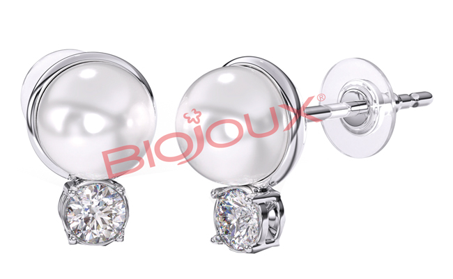 BJT231 ORECCHINI CITY LIGHT STAINLESS STEEL - Fontenova srl