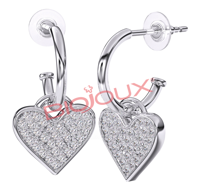 BJT235 ORECCHINI SWEET CHARM STAINLESS STEEL - Fontenova srl