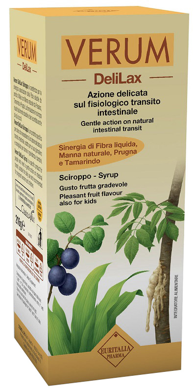 VERUM DELILAX SCIROPPO 216 G - Fontenova srl