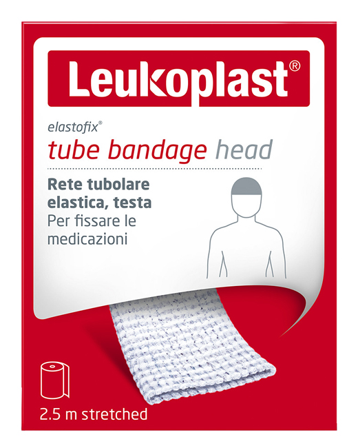 BENDA RETE ELASTOFIX LEUKOPLAST TESTA 2,50 M - Fontenova srl