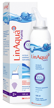 SOLUZIONE SPRAY IPERTONICA NASALE LINAQUA FORTE 125 ML - Fontenova srl