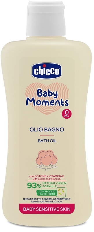 CHICCO BABY MOMENTS OLIO BAGNO SENS 200 ML - Fontenova srl